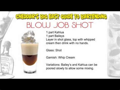 How to Make a Blow Job Shot: 7 Steps (with Pictures)